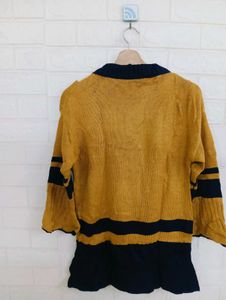 Stylish Color Block Sweater