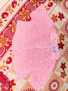 Pink Floral  Shirt