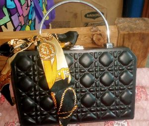Chic Black Clutch