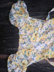 Floral Print Mini Dress