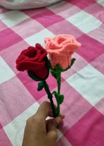 Crochet Roses - Handmade Home Decor