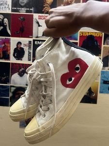 CDG Converse High Tops
