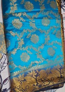 Blue  Silk Saree