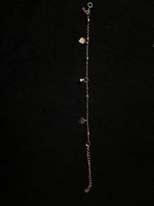 Rose Gold Chain And Bracelets