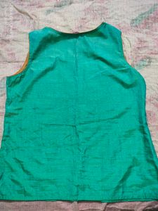 Elegant Green Top