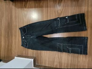 urbanic pocket wide leg jeans