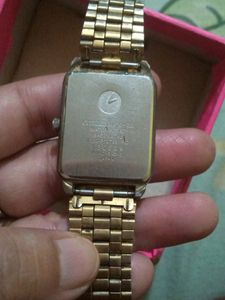 Citizen Gold Tone Metal Chain Wrist Watch