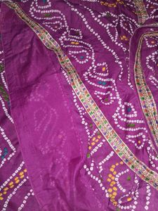 Bandhani Print Saree