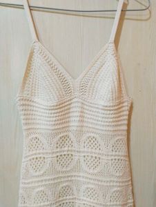 Crochet Mini Dress