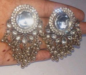 Antique Silver Dangle Earrings