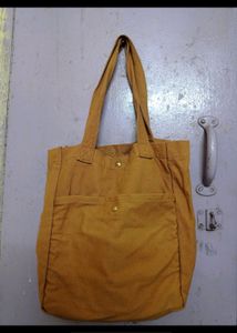 Brown Medium Sized Tote Bag