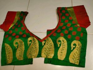 Green Traditional Saree 💚