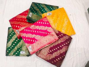 Vibrant Kanjivaram Silk Sarees
