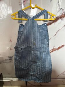 Cute Denim Jumper Dress