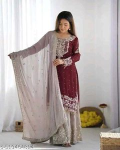 New Stayle Beautiful Pakistani Garara Dress Inpote