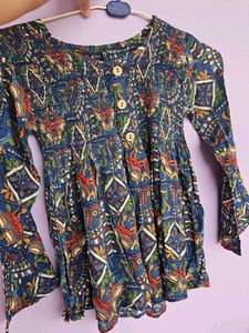 Girls Printed Top