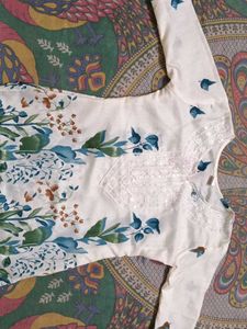 Floral Print Kurta