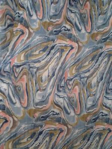Marble Print Midi Dress