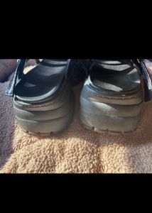 Cute Korean Black platform  Sandals