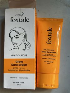 Foxtale Golden Hour Glow Sunscreen