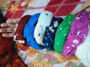Multicolour Set Of 6 Hairbands