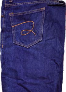Dark Blue Denim Jeans