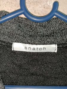 PLUS SIZE Winter Knit Cardigan Sweater Grey