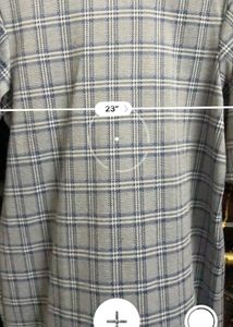 AND Plaid Shirt Tunic