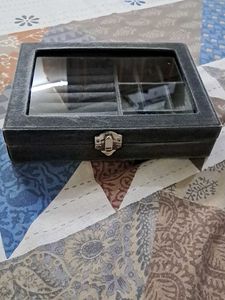 Vintage Velvet Jewelry Box