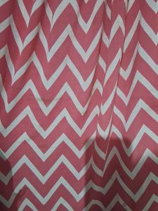 Pink Chevron Sleeveless Dress