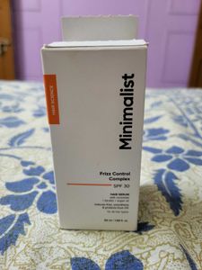 Minimalist Frizz Control Complex SPF 30