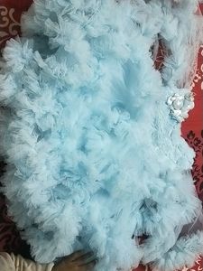 COMBO New Style Rose Pink And Sky Blue Frock