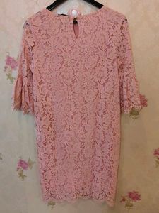 Pink Lace Dress