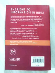 Right to Information in India