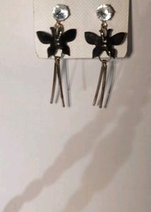Butterfly Drop Earrings