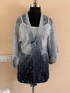Ombre Lace Kimono