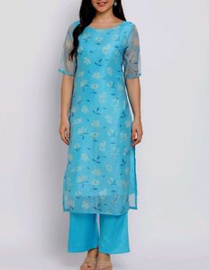 Elegant Blue Kurta Set