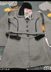 Stylish Grey Winter Coat