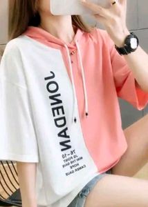 Colorblock Hoodie T-Shirt