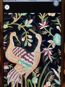 Embroidered Saree With Blouse Inside