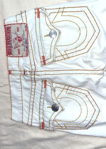 True Religion White Jeans