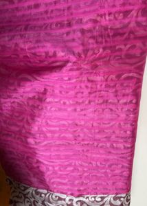 Multicolour Cotton saree