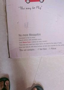 Baby Cradle with Mosquito Net