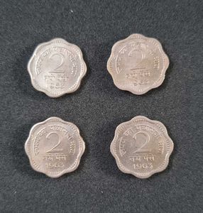 2 Paise Coins of 1963
