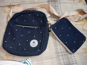 Stylish Crossbody Bag &amp; Pouch Set