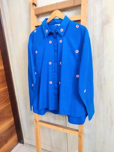 Embroidery Work Cotton Shirt Size-44-46