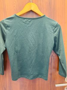 Green Top w/ Ring Detail