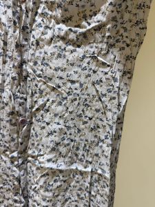 Floral Soft Crepe Rayon Dress
