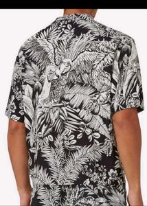 Orginal Palm Angles Jungle Parrot Bowling shirt
