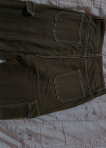 Olive Green Cargo Pants